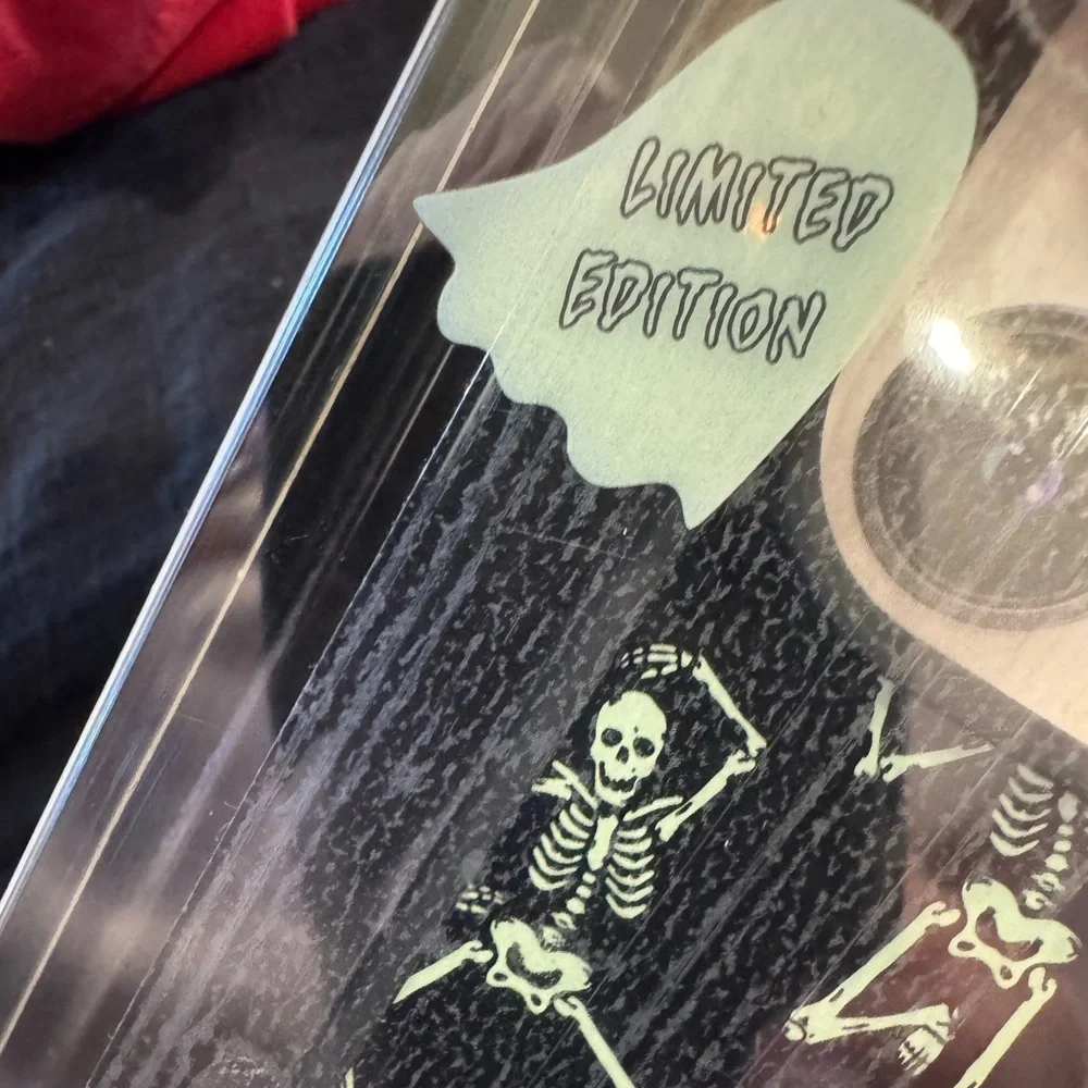Skeleton Design GLOW IN THE DARK “bone boogie”Limited Edition black Phone Case